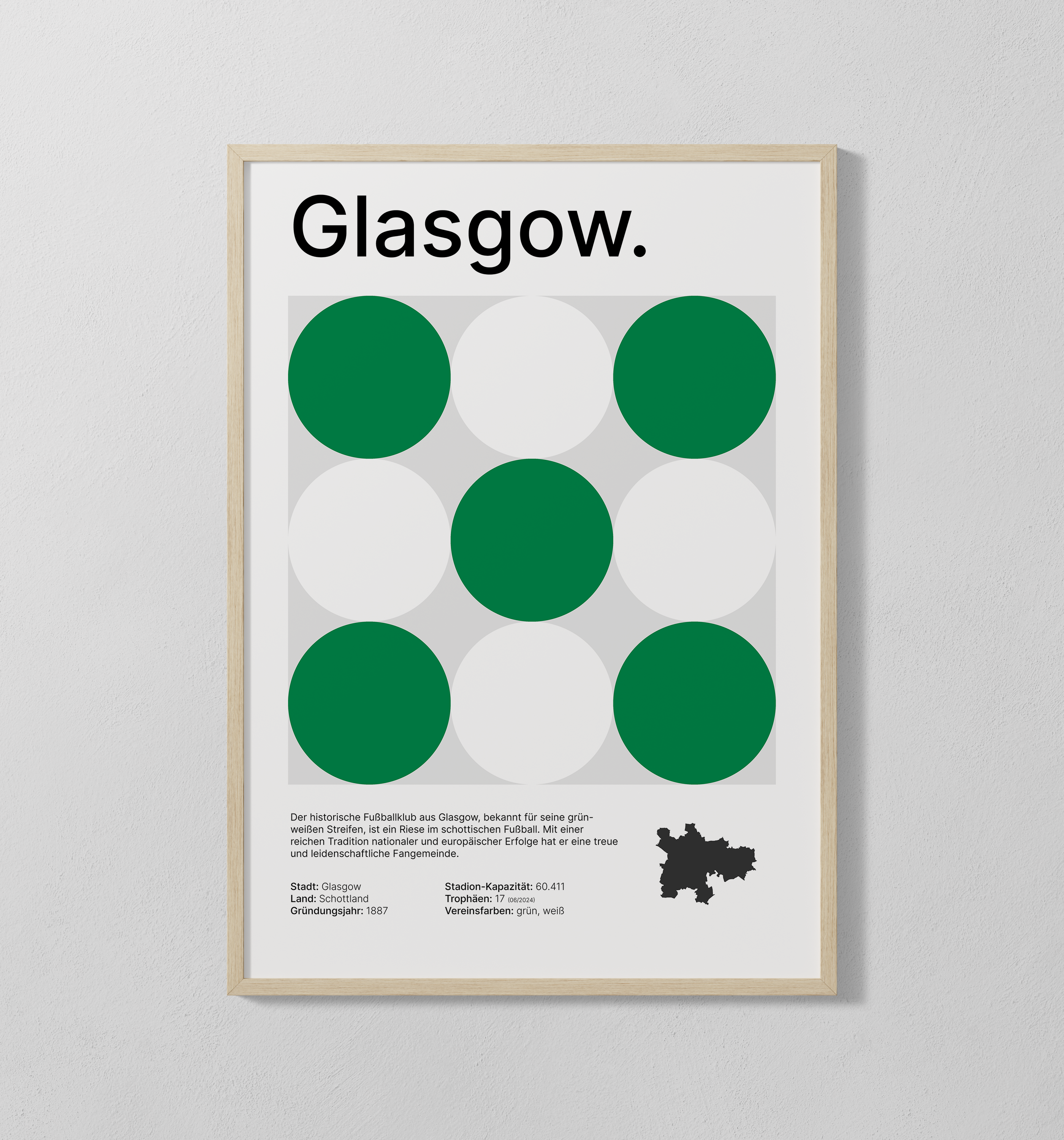 Glasgow grün | Poster